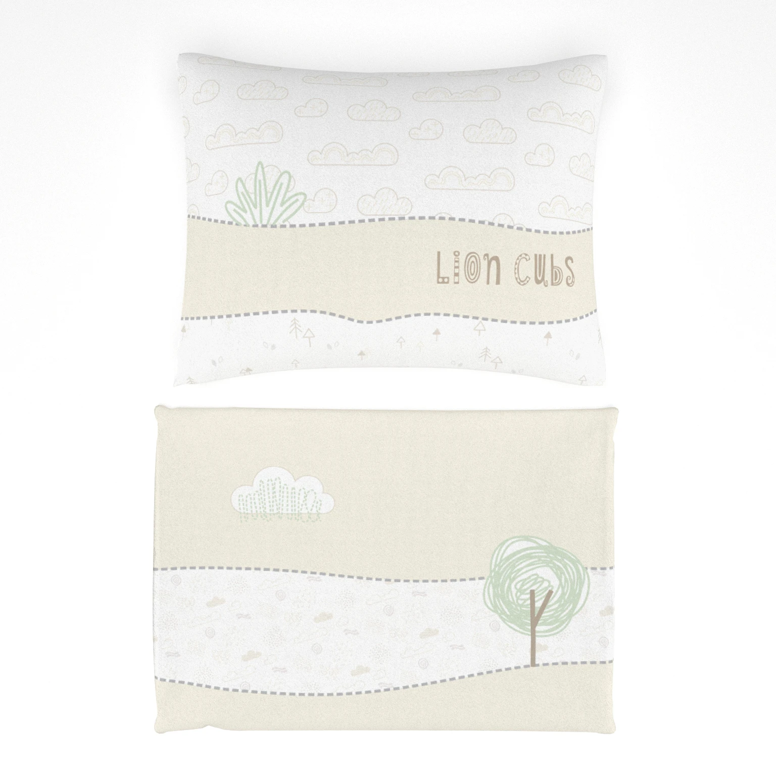 سرویس روتختی هفت تکه Lion Cubs